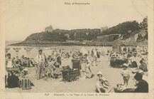 Cartolis Dinard (Ille-et-Vilaine) - La Plage et la Pointe du Moulinet