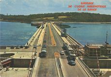 Cartolis Dinard (Ille-et-Vilaine) - Le Barrage de l'USINE MAREMOTRICE de la RANCE (Uni ...