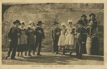 Cartolis Pont-Aven (Finistère) - UN PAS DE GAVOTTE