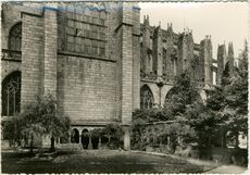 Cartolis Quimper (Finistère) - Détails sur l'Ancien Cloître à l'intérieur du  ...