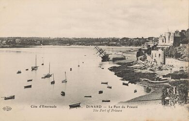 Cartolis Dinard (Ille-et-Vilaine) - Le Port du Prieuré