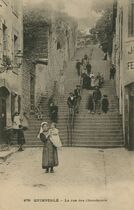 Cartolis Quimperlé (Finistère) - La rue des Chambriers