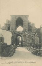 Cartolis Plougonvelin (Finistère) - Abbaye de SAINT-MATHIEU