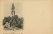 Cartolis Roscoff (Finistère) - Eglise de Notre-Dame Croaz-Baz.