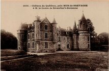 Cartolis Saint-Gilles-Vieux-Marché (Côtes d'Armor) - Château du Quélénec, près MUR-de-BRETAGNE
