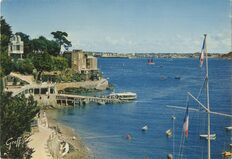 Cartolis Dinard (Ille-et-Vilaine) - L'embarcadère des vedettes pour Saint-Malo et la  ...