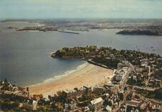 Cartolis Dinard (Ille-et-Vilaine) - La Plage de l'Ecluse, la Point du Moulinet et St-M ...
