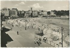 Cartolis Dinard (Ille-et-Vilaine) - La Plage et la Promenade des Alliés