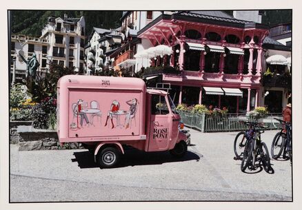 Cartolis Chamonix-Mont-Blanc (Haute-Savoie) - Le restaurant Rose du Pont ».