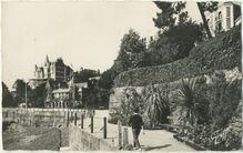 Cartolis Dinard (Ille-et-Vilaine) - Promenade du Clair de Lune et le Yachting-CLub.