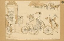 Cartolis Paris (Paris) - LA MARCHANDE DE JOURNAUX