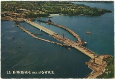 Cartolis Dinard (Ille-et-Vilaine) - Le Barrage de la Rance