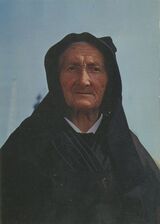 Cartolis Ile-de-Sein (Finistère) - Vieille femme en costume de l'ILE DE SEIN