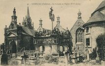 Cartolis Guimiliau (Finistère) - Le Calvaire et l'Eglise (XVIe siècle)