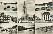 Cartolis Riec-sur-Belon (Finistère) - Port de Pêche Château de la Porte-Neuve Parc à  ...