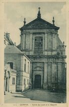 Cartolis Quimper (Finistère) - Entrée du Lycée et la Chapelle