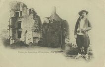 Cartolis Pont-Aven (Finistère) - Ruines de Rustephan à Pont-Aven.