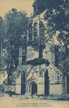 Cartolis Pont-l'Abbé (Finistère) - Les Ruines de l'Eglise de Lambour
