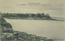 Cartolis Dinard (Ille-et-Vilaine) - La Plage à Marée haute