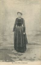 Cartolis Quimper (Finistère) - Jeune Fille de Quimper