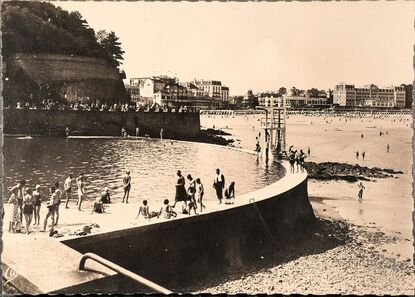 Cartolis Dinard (Ille-et-Vilaine) - La Piscine et la Plage
