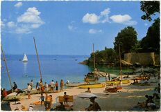 Cartolis Fouesnant (Finistère) - Plage du port.