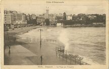 Cartolis Dinard (Ille-et-Vilaine) - La Plage par Tempête