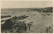 Cartolis Plozévet (Finistère) - La plage du Gored