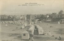 Cartolis Dinard (Ille-et-Vilaine) - Vue générale de la Plage