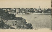 Cartolis Dinard (Ille-et-Vilaine) - La Plage, vue prise du Bec de la Vallée