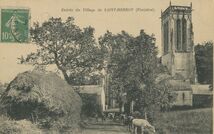 Cartolis Plonévez-du-Faou (Finistère) - Entrée du Village de SAINT-HERBOT