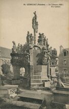 Cartolis Guimiliau (Finistère) - Le Calvaire (1581)