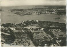 Cartolis Dinard (Ille-et-Vilaine) - Vue aérienne. La vicomté, la Rance, le Rocher de ...