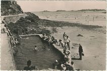 Cartolis Dinard (Ille-et-Vilaine) - La Plage et Piscine des Enfants