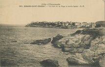 Cartolis Dinard (Ille-et-Vilaine) - Un Coin de la Plage à marée haute