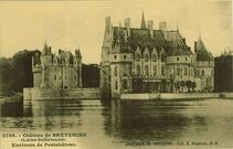 Cartolis Missillac (Loire Atlantique) - Château de BRÉTESCHE (Loire-Inférieure).