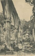 Cartolis Pont-l'Abbé (Finistère) - Ruines de l'Ancienne Eglise de Lambourg.