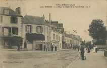 Cartolis Dinard (Ille-et-Vilaine) - La Place de l'Eglise et la Grande Rue