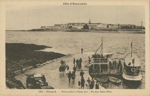 Cartolis Dinard (Ille-et-Vilaine) - Débarcadère à basse mer