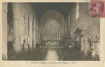Cartolis Pont-l'Abbé (Finistère) - Intérieur de l'Eglise.