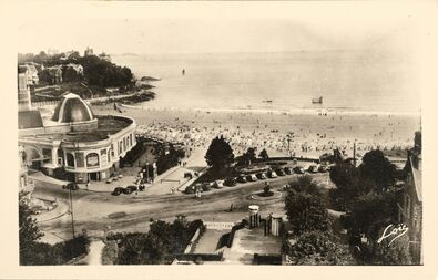 Cartolis Dinard (Ille-et-Vilaine) - Entrée de la Plage