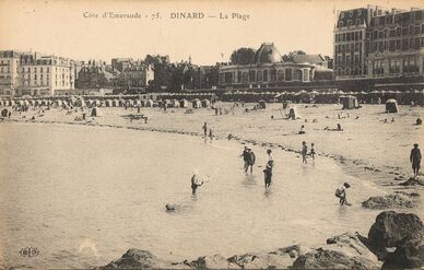 Cartolis Dinard (Ille-et-Vilaine) - La Plage