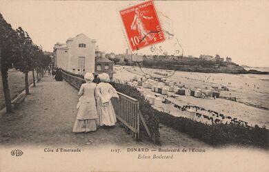 Cartolis Dinard (Ille-et-Vilaine) - Boulevard de l'Ecluse