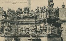 Cartolis Guimiliau (Finistère) - Le Calvaire (1581)