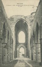 Cartolis Plougonvelin (Finistère) - St-MATHIEU, Ruines de l'Abbaye