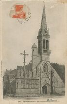 Cartolis Confort-Meilars (Finistère) - Eglise et Calvaire de Confort-Meilars
