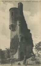 Cartolis Pont-Aven (Finistère) - Ruines du Château de Rustéphan (aile gauche)