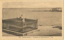 Cartolis Saint-Malo (Ille-et-Vilaine) - Tombeau de Châteaubriand