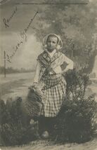 Cartolis Pont-Croix (Finistère) - Fillette des environs de Pont-Croix