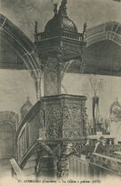 Cartolis Guimiliau (Finistère) - La Chaire à prêcher (1675)